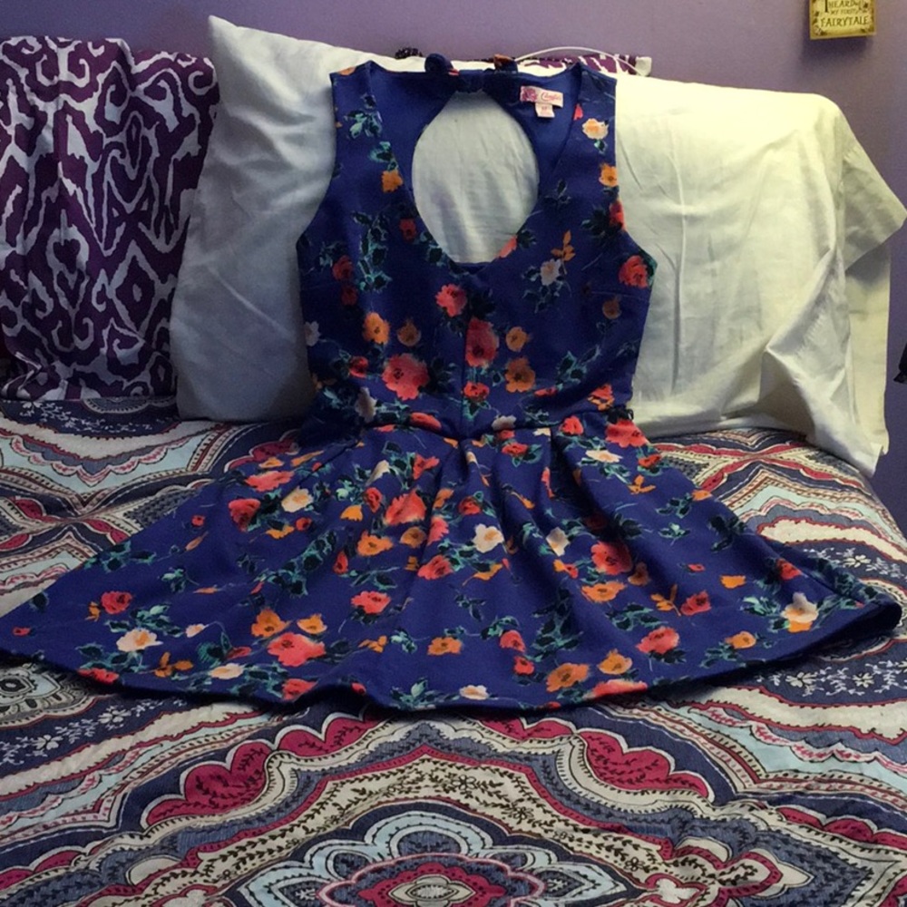 Blue Flowered Candies Dress